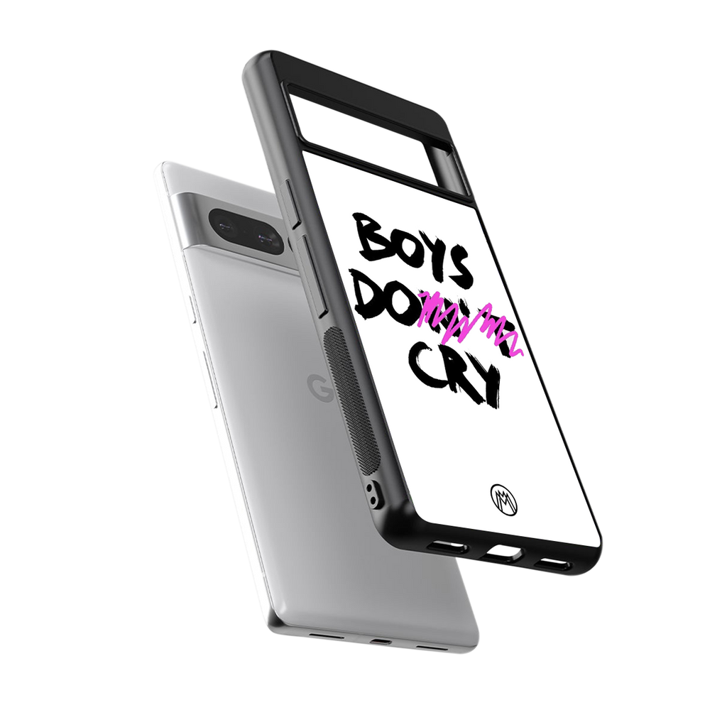 boys do cry back phone cover | glass case for google pixel 7 pro
