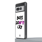 boys do cry back phone cover | glass case for google pixel 7 pro