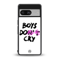 boys do cry back phone cover | glass case for Google Pixel 8