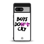 boys do cry back phone cover | glass case for Google Pixel 8