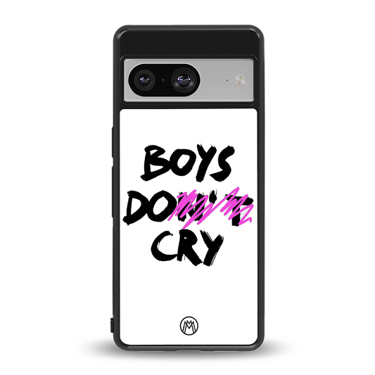 boys do cry back phone cover | glass case for Google Pixel 8