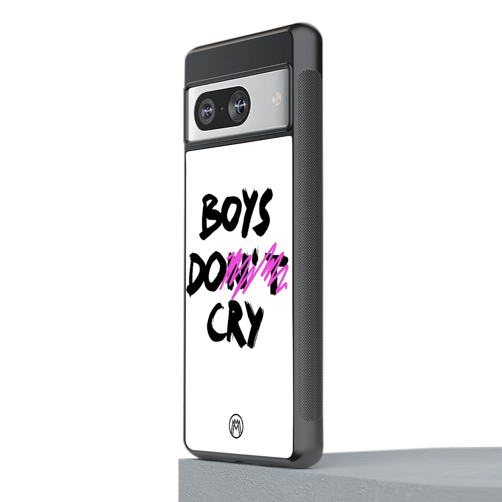boys do cry back phone cover | glass case for Google Pixel 8
