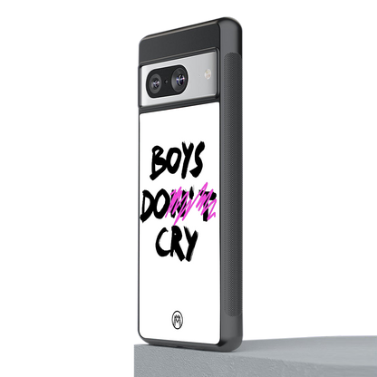 boys do cry back phone cover | glass case for Google Pixel 8