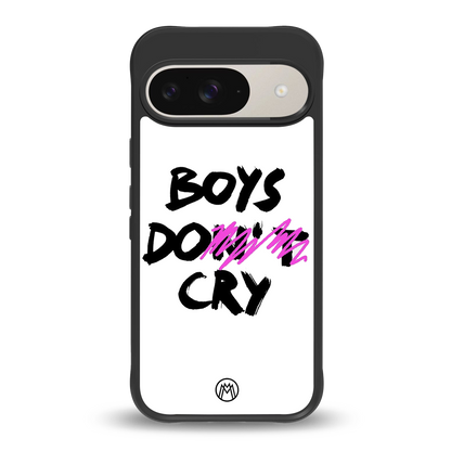 boys do cry back phone cover | glass case for google pixel 9