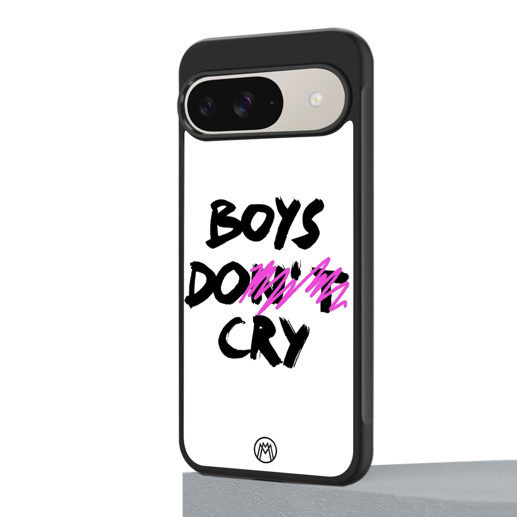 boys do cry back phone cover | glass case for google pixel 9