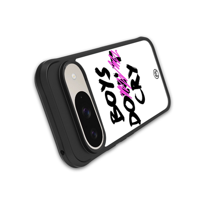 boys do cry back phone cover | glass case for google pixel 9