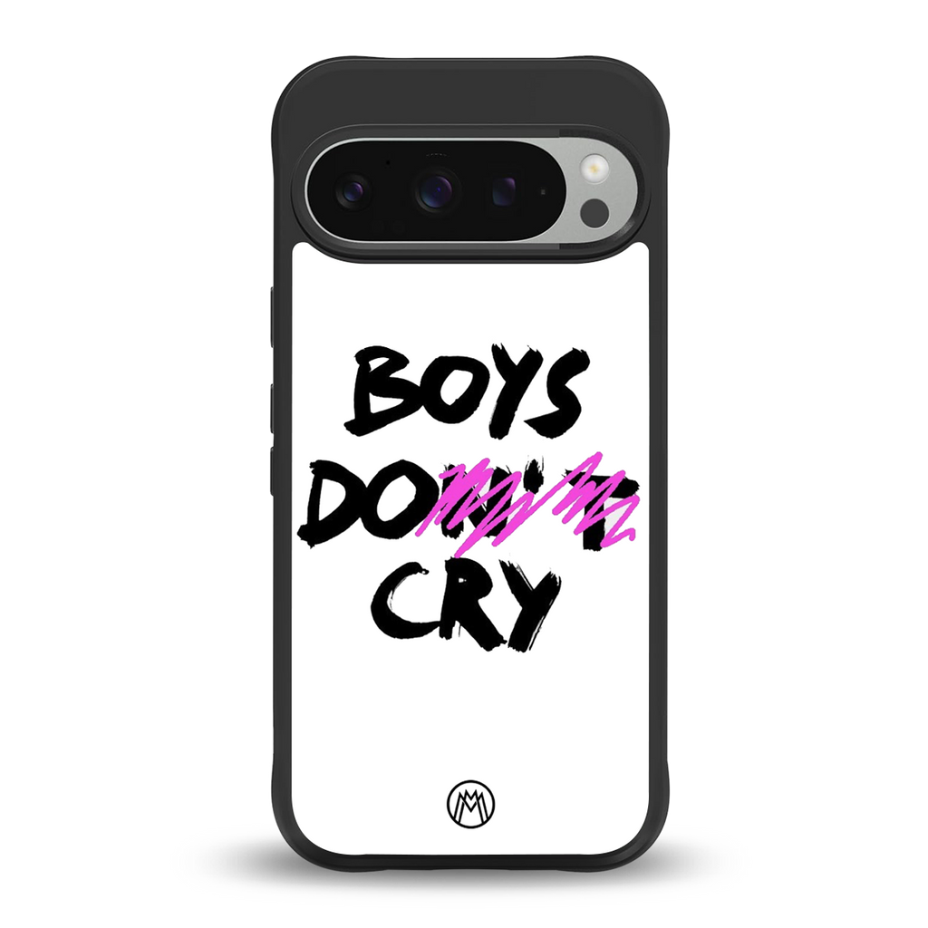 boys do cry back phone cover | glass case for google pixel 9 pro