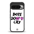 boys do cry back phone cover | glass case for google pixel 9 pro