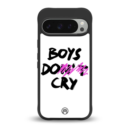 boys do cry back phone cover | glass case for google pixel 9 pro