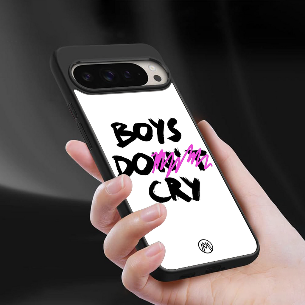 boys do cry back phone cover | glass case for google pixel 9 pro