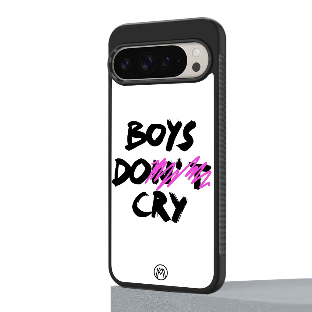 boys do cry back phone cover | glass case for google pixel 9 pro