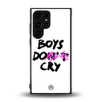 boys do cry back phone cover | glass case for samsung galaxy s23 ultra