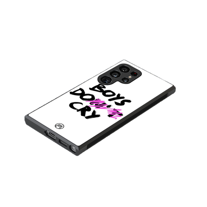 boys do cry back phone cover | glass case for samsung galaxy s24 ultra