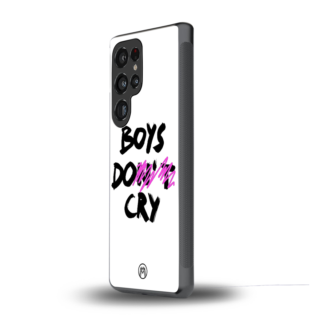 boys do cry back phone cover | glass case for samsung galaxy s25 ultra