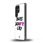 boys do cry back phone cover | glass case for samsung galaxy s25 ultra