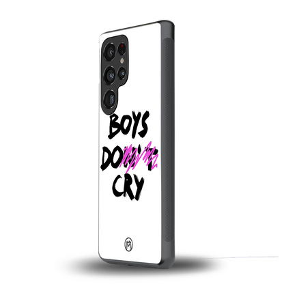 boys do cry back phone cover | glass case for samsung galaxy s25 ultra