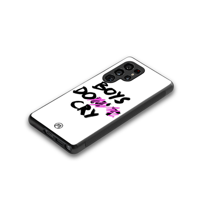 boys do cry back phone cover | glass case for samsung galaxy s25 ultra