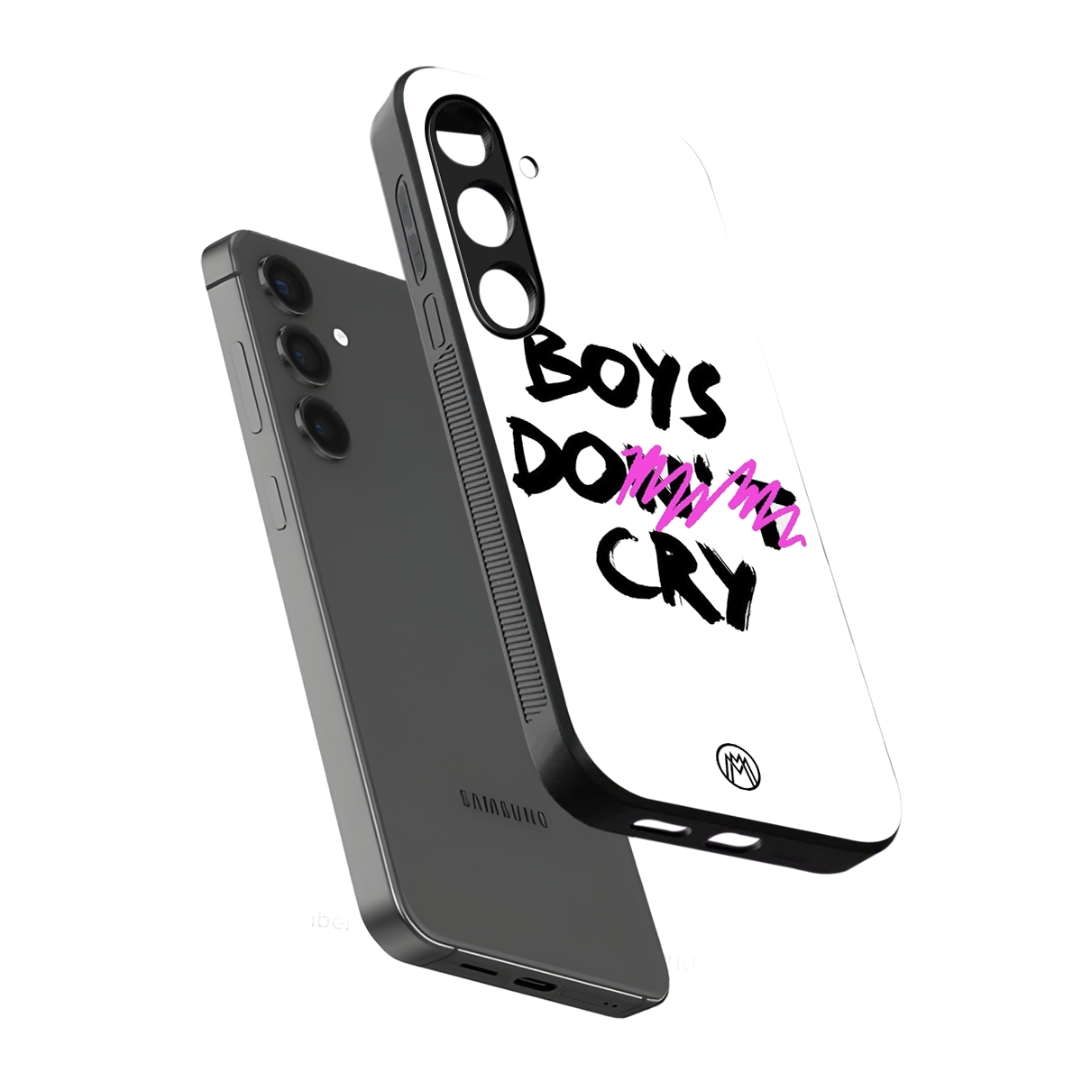 boys do cry back phone cover | glass case for samsung galaxy s23