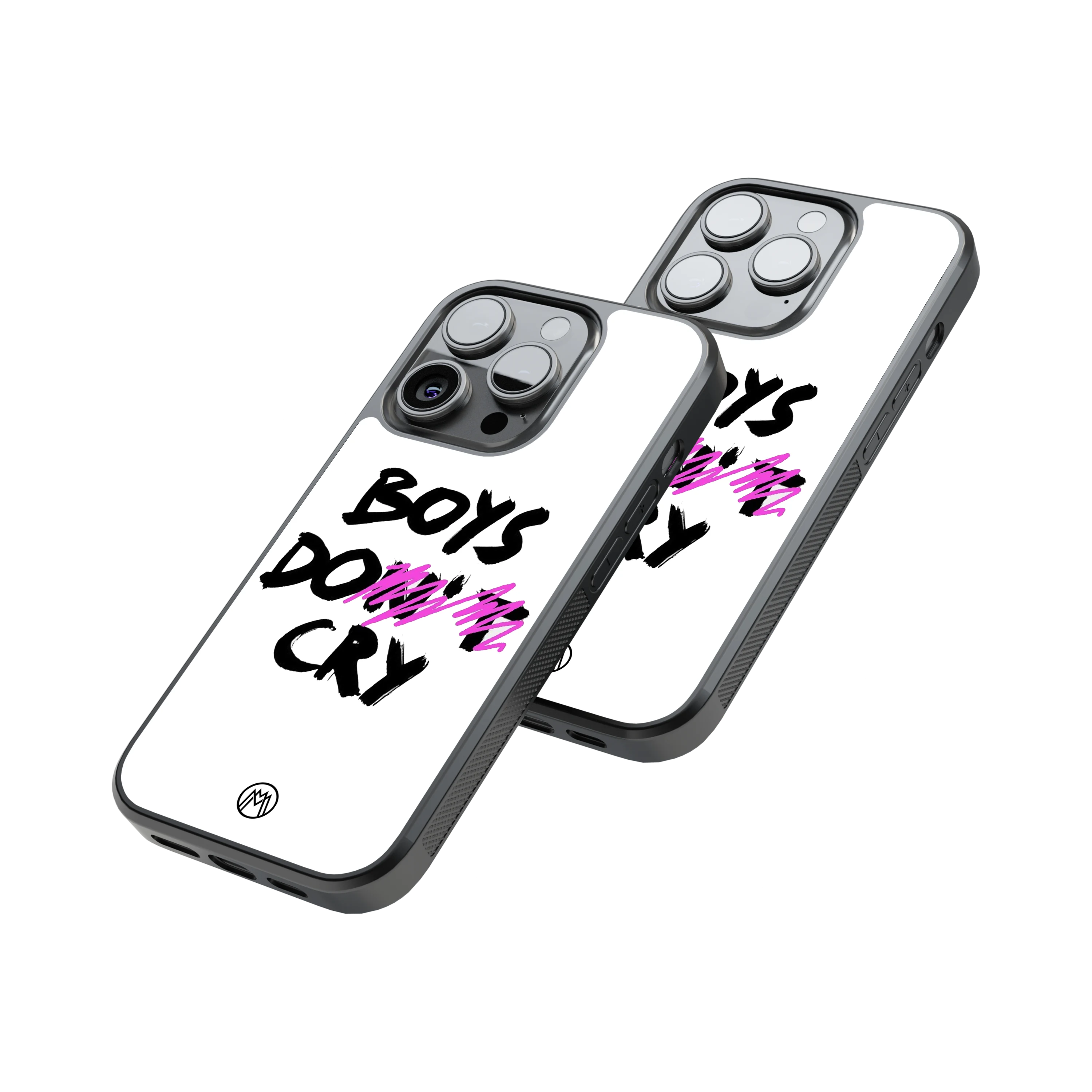 Protective Glass Back Phone Case Compatible with iPhone, Samsung, OnePlus, Pixel & More