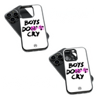 Trendy Glass Back Mobile Case for iPhone, Samsung, Redmi, OnePlus, Google Pixel, Motorola