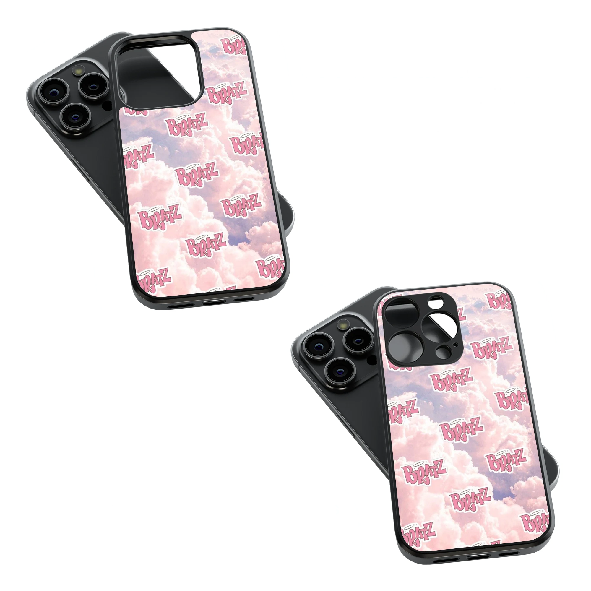 Trendy Glass Back Mobile Case for iPhone, Samsung, Redmi, OnePlus, Google Pixel, Motorola