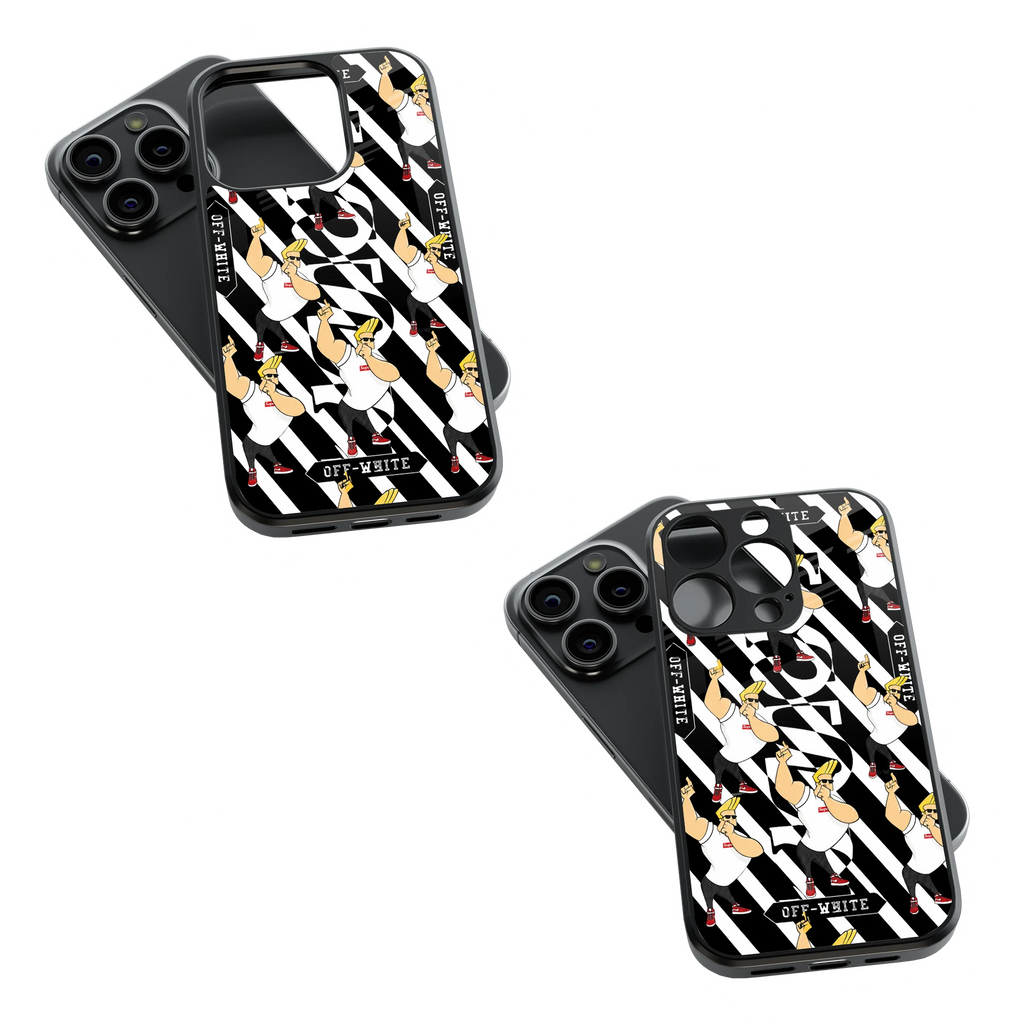 Trendy Glass Back Mobile Case for iPhone, Samsung, Redmi, OnePlus, Google Pixel, Motorola