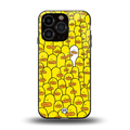 brian the duck back phone cover | glass case for iphone 13 pro