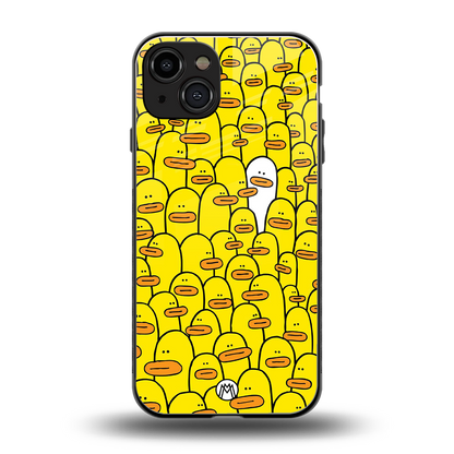 brian the duck back phone cover | glass case for iphone 15