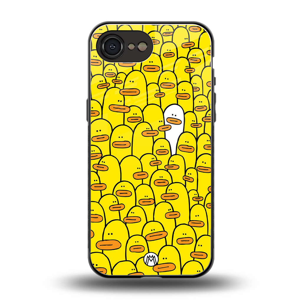 brian the duck back phone cover | glass case for iphone 16e