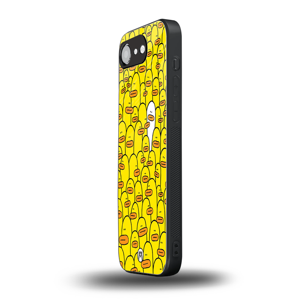 brian the duck back phone cover | glass case for iphone 16e