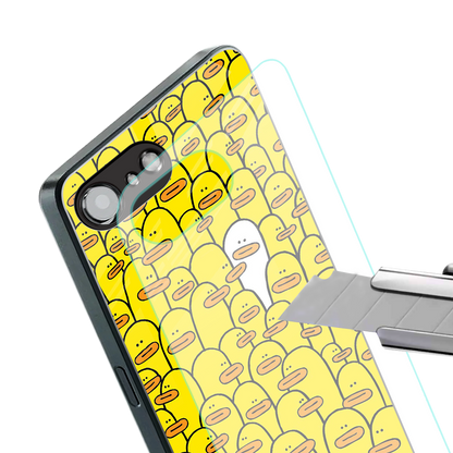 brian the duck back phone cover | glass case for iphone 16e