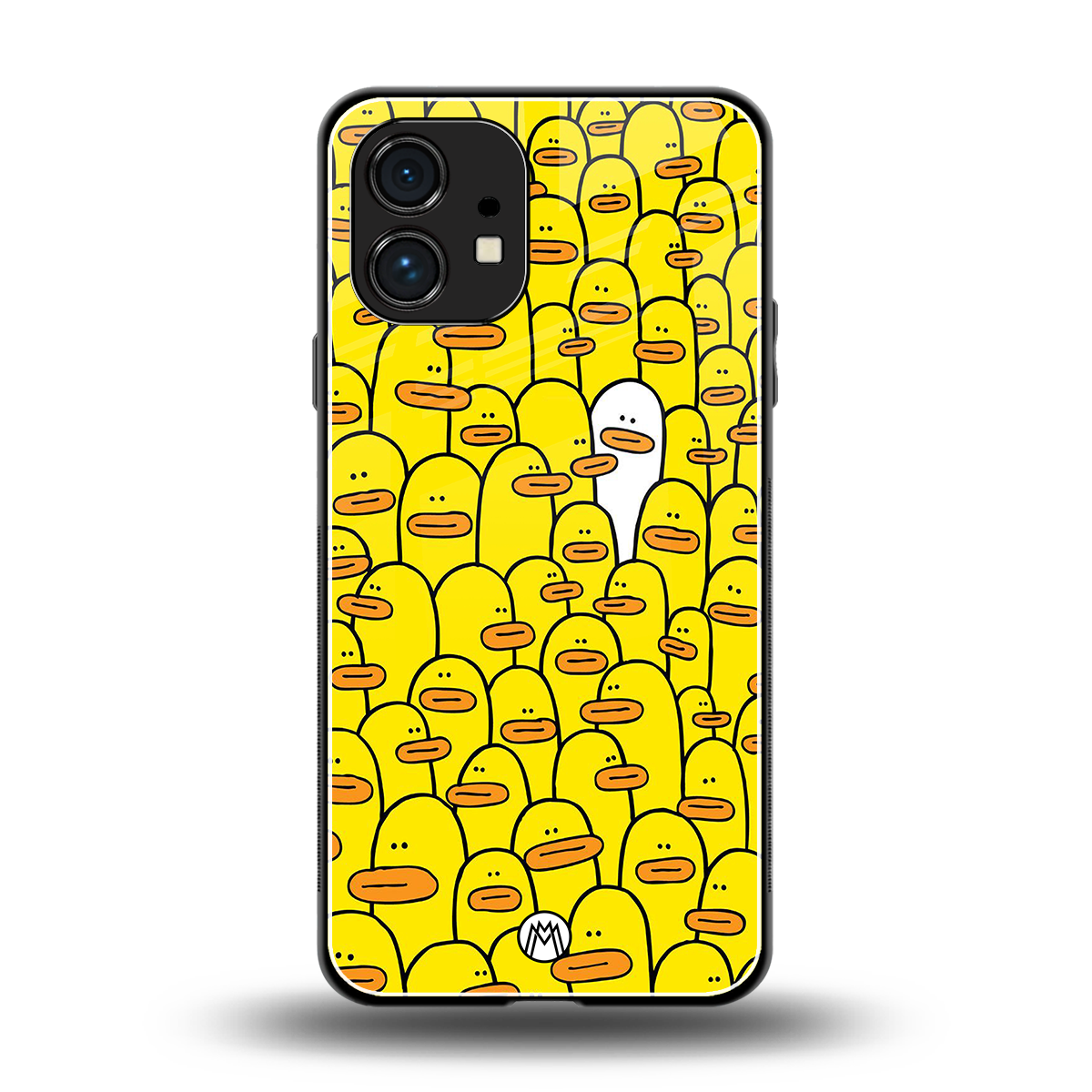 brian the duck back phone cover | glass case for nothing phone 1