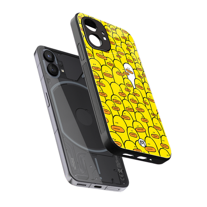 brian the duck back phone cover | glass case for nothing phone 1