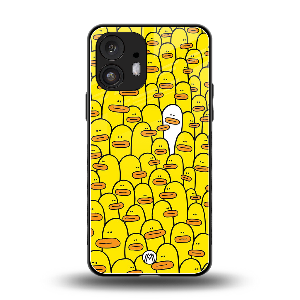 brian the duck back phone cover | glass case for nothing phone 2