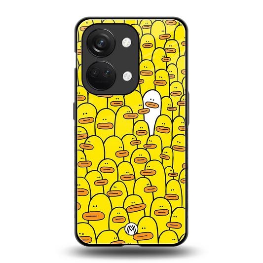 brian the duck back phone cover | glass case for oneplus nord 3