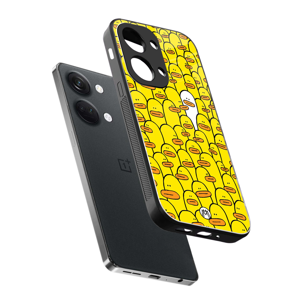brian the duck back phone cover | glass case for oneplus nord 3