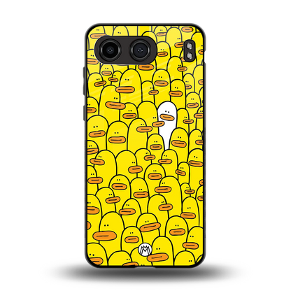 brian the duck back phone cover | glass case for oneplus nord 4