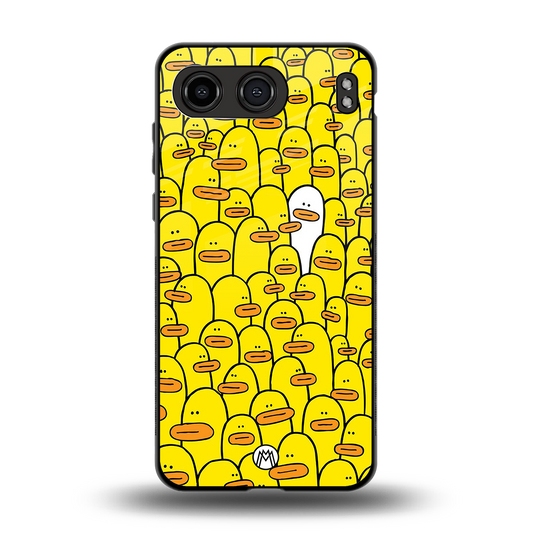 brian the duck back phone cover | glass case for oneplus nord 4