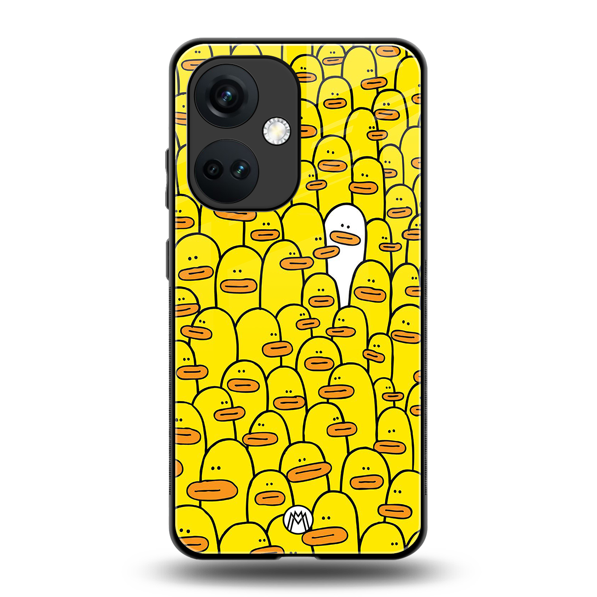brian the duck back phone cover | glass case for oneplus nord ce 3