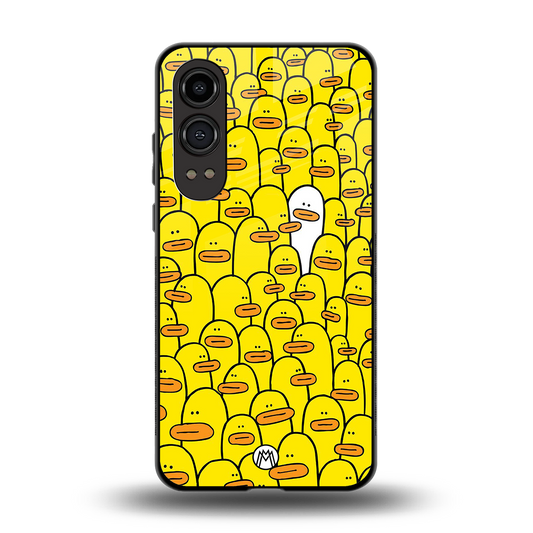brian the duck back phone cover | glass case for oneplus nord ce 4 lite
