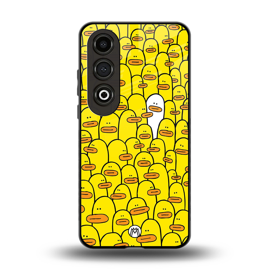 brian the duck back phone cover | glass case for oneplus nord ce 4