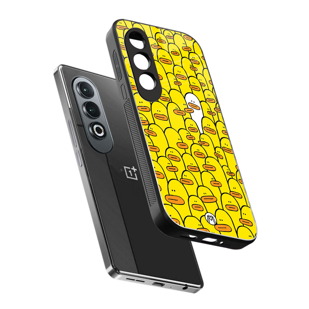brian the duck back phone cover | glass case for oneplus nord ce 4
