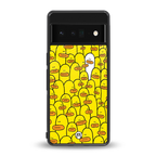 brian the duck back phone cover | glass case for google pixel 6 pro