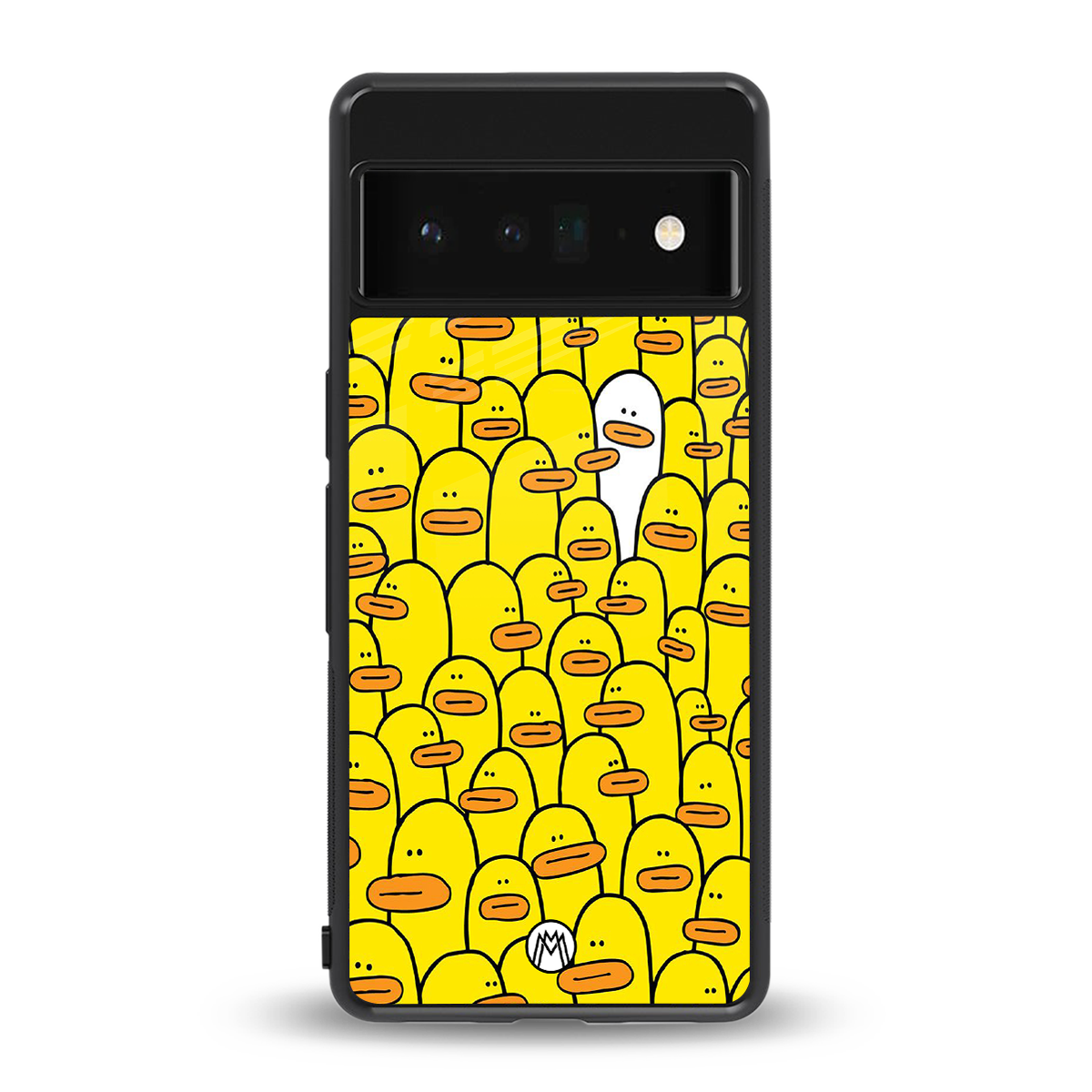 brian the duck back phone cover | glass case for google pixel 6 pro