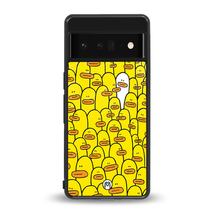 brian the duck back phone cover | glass case for google pixel 6 pro
