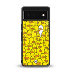 brian the duck back phone cover | glass case for google pixel 6