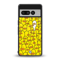 brian the duck back phone cover | glass case for google pixel 7 pro