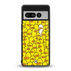 brian the duck back phone cover | glass case for google pixel 7 pro