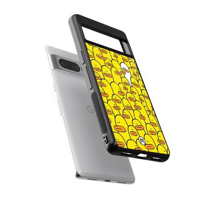 brian the duck back phone cover | glass case for google pixel 7 pro