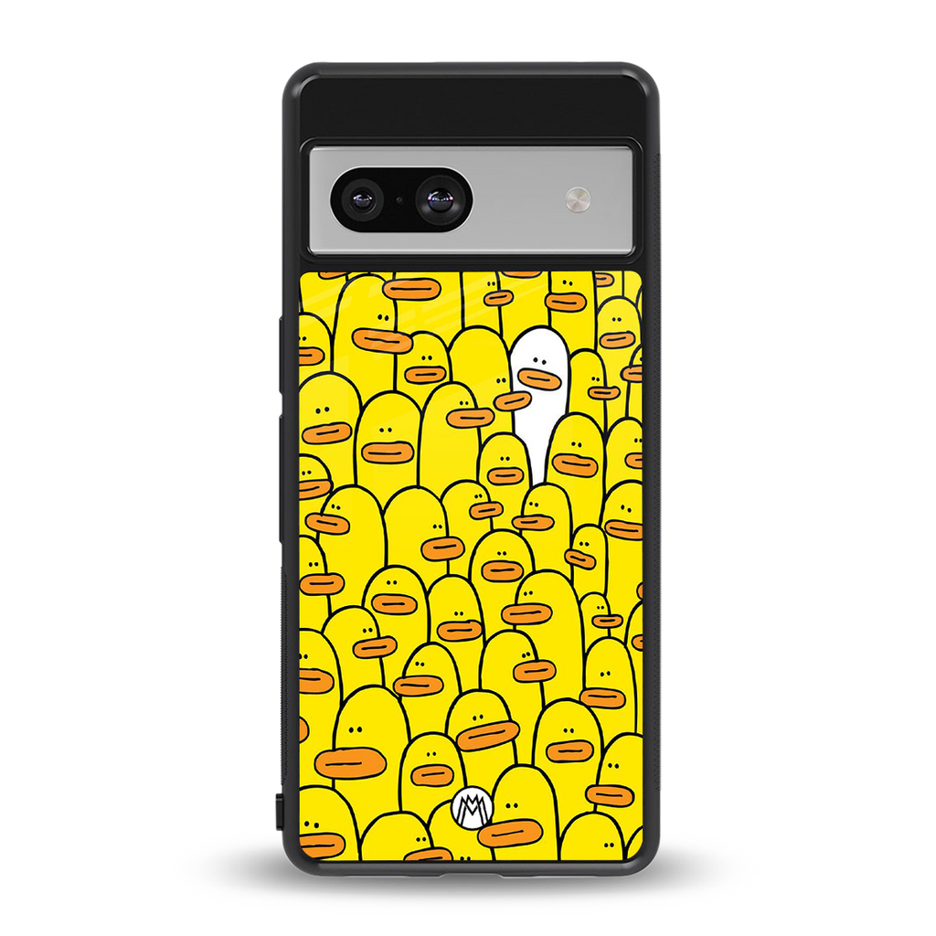 brian the duck back phone cover | glass case for Google Pixel 7